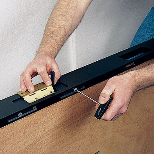 H/JIG/A - Trend Hinge Jig A - Two piece jig for quick, accurate repeatable fitting of hinges to doors and frames