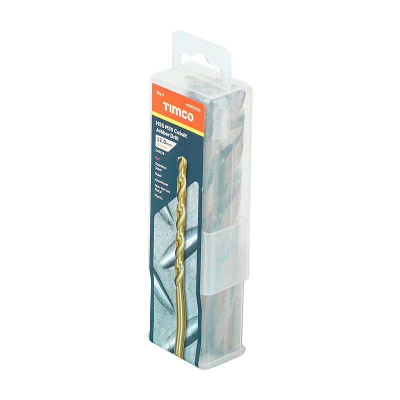 TIMCO Ground Jobber Drills - Cobalt M35 — Tube