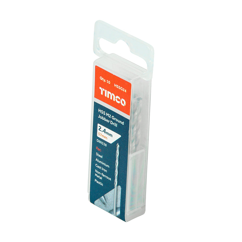 TIMCO Ground Jobber Drills HSS M2 — Tube