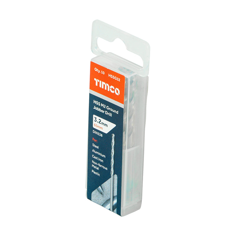 TIMCO Ground Jobber Drills HSS M2 — Tube