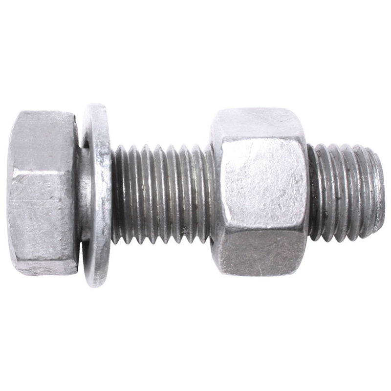 MetalMate Bolting Galv M20x80 Gr8.8 Ass.Inc.Nut&Wash Bag 55