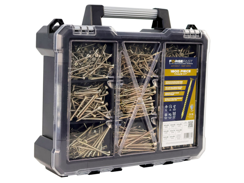 Mega Contract Kit 1800pc with FREE chunky case