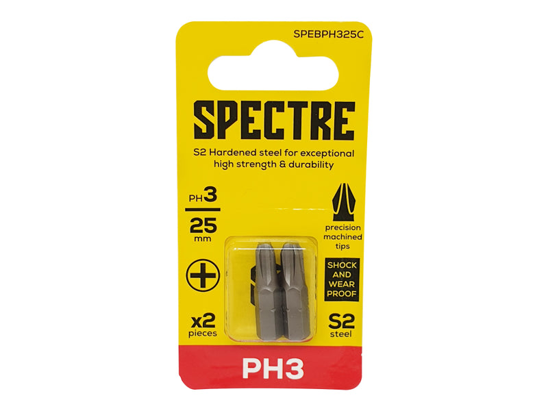 Spectre S2 Bits Per 2 (Carded) PH3x25mm