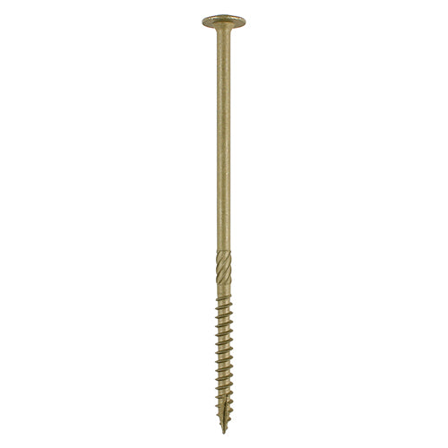 TIMCO Wafer Head Exterior Green Timber Screws - 6.7 x — Trade Pack