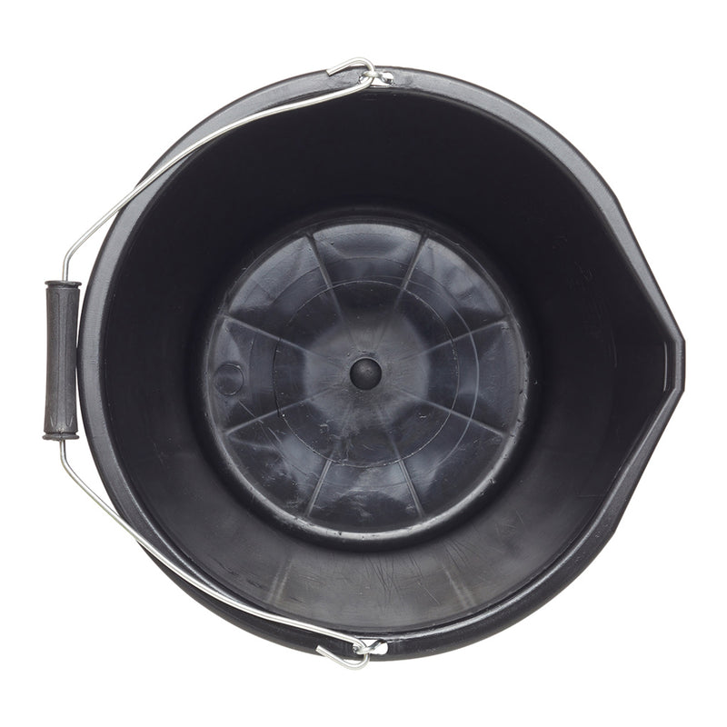 3 Gallon (14L) Black Builder's Bucket