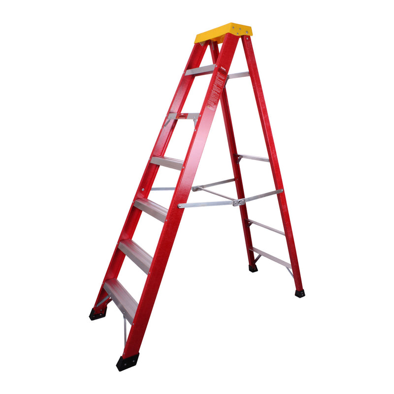 ProDec 1.9m Fibreglass Stepladder