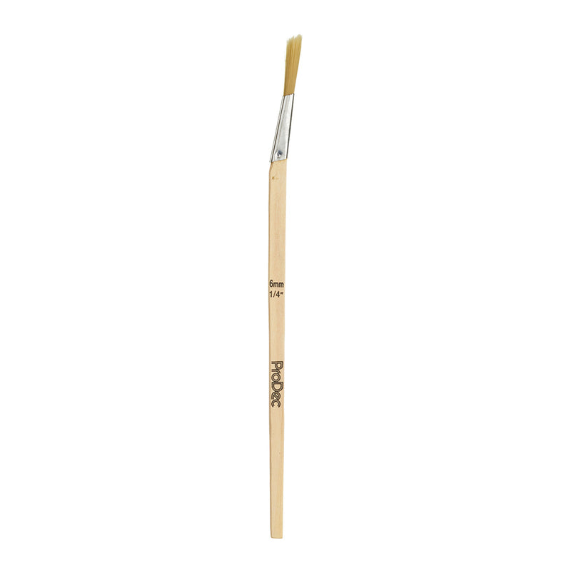 ProDec 0.25" Slant Cut Synthetic Lining Fitch Brush