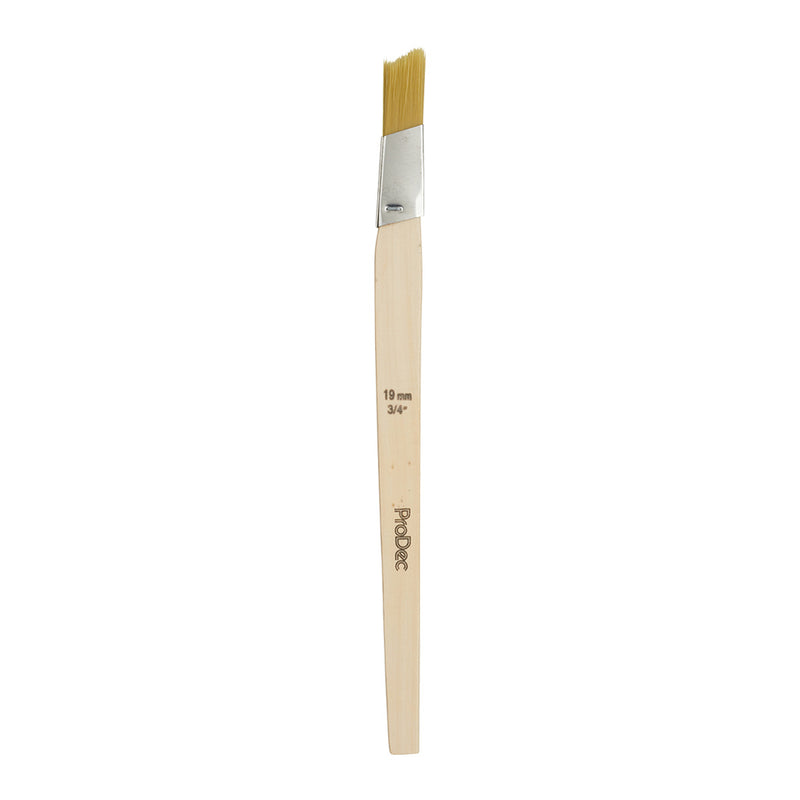 ProDec 0.75" Slant Cut Synthetic Lining Fitch Brush