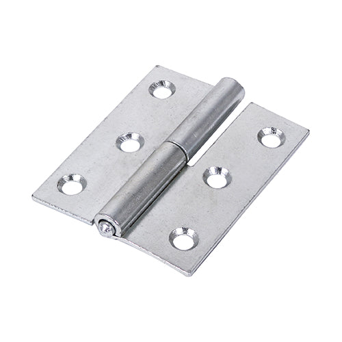 TIMCO Lift Off Hinges (457) Right Hand Steel Silver