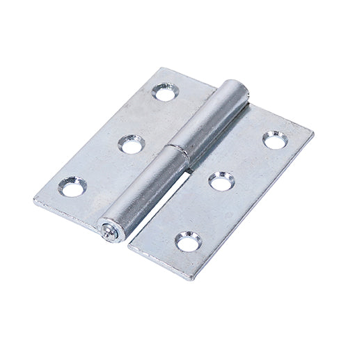 TIMCO Lift Off Hinges (457) Right Hand Steel Silver
