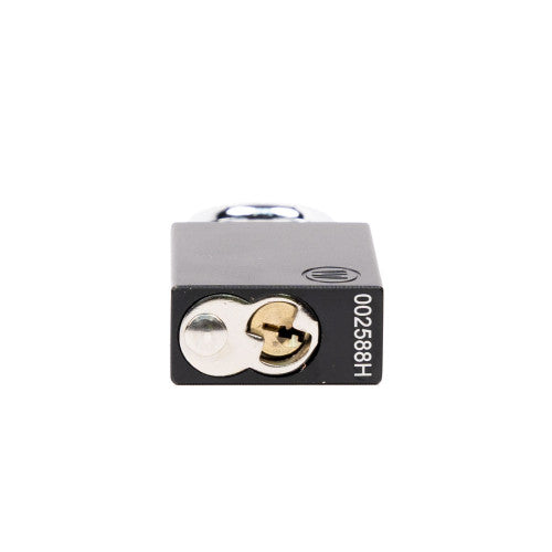 Aluminium Safety Lockout Padlock - Black
