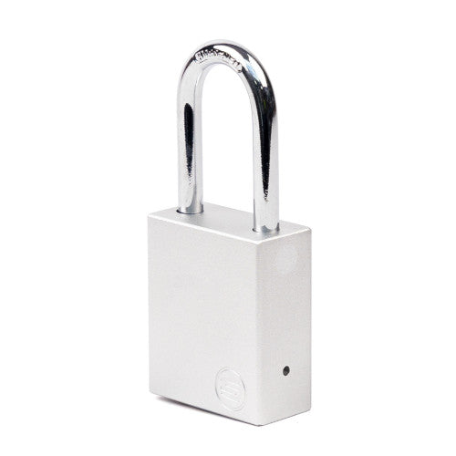 Aluminium Safety Lockout Padlock - Silver