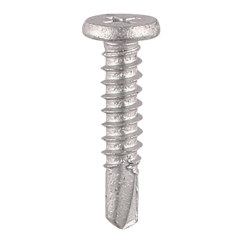 TIMCO Self-Drilling Metal Framing Low Profile Pan Head Exterior Silver Screws