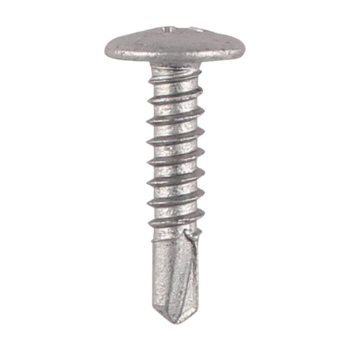 TIMCO Self-Drilling Metal Framing Low Profile Pan Head Exterior Silver Screws