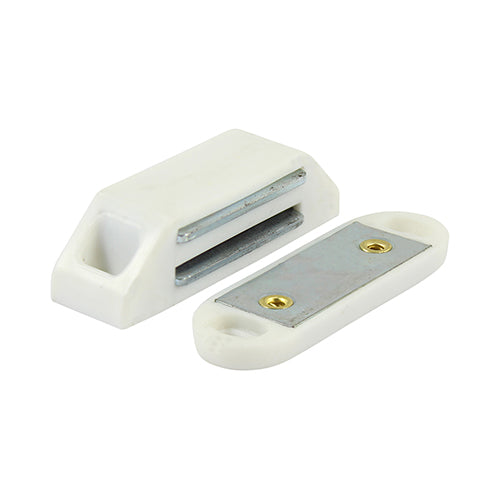 TIMCO Magnetic Catches White - 4kg