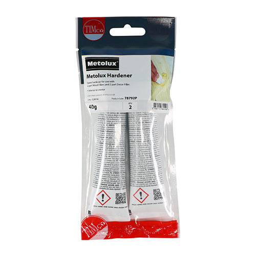 Metolux 2 Part Styrene Free Wood Filler White - 275ml