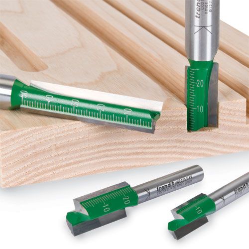C021SX1/4TC - Two Flute 12.7mm Diameter x 25mm Cut Scale