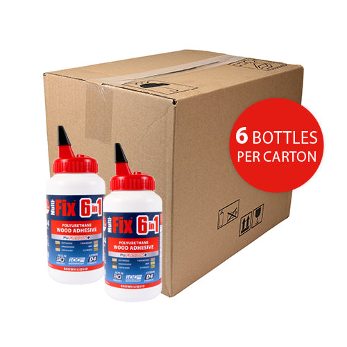 TIMCO 6 in 1 PU Wood Adhesive 5 Minutes Translucent Gel - 310ml