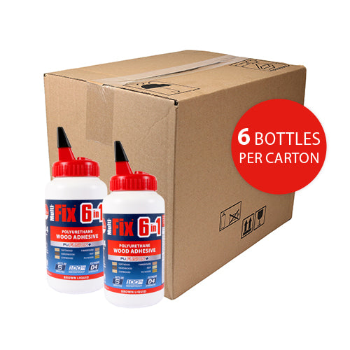 TIMCO 6 in 1 PU Wood Adhesive 5 Minutes Translucent Gel - 310ml