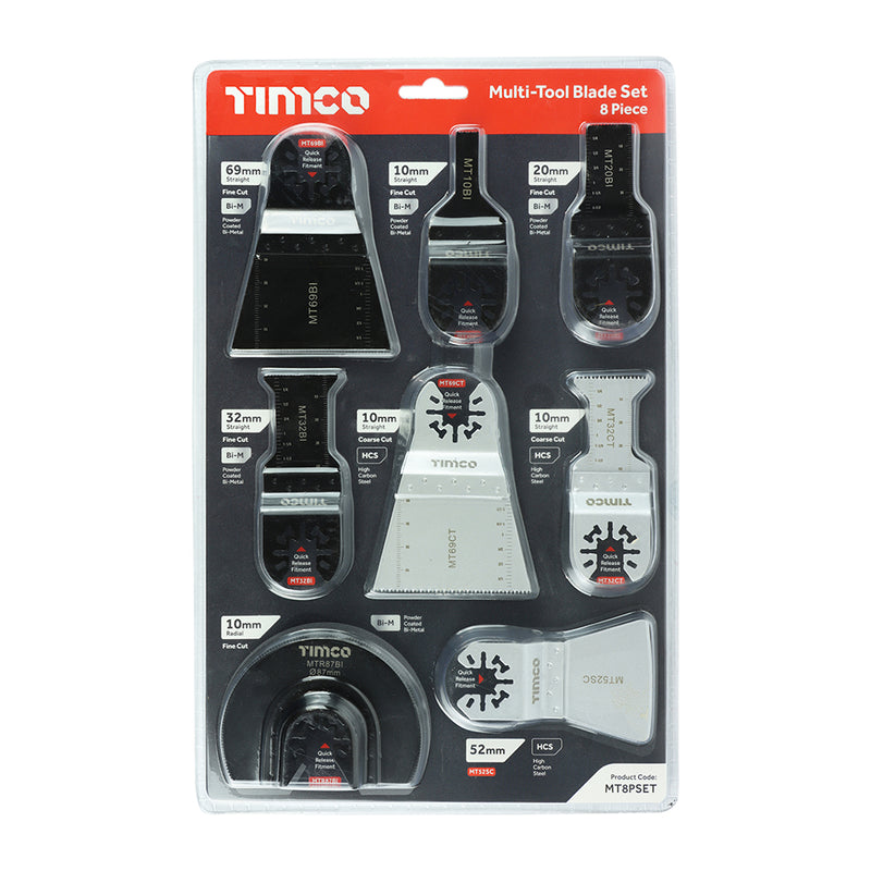 TIMCO Multi-Tool Sets 4 Piece Set - Mixed