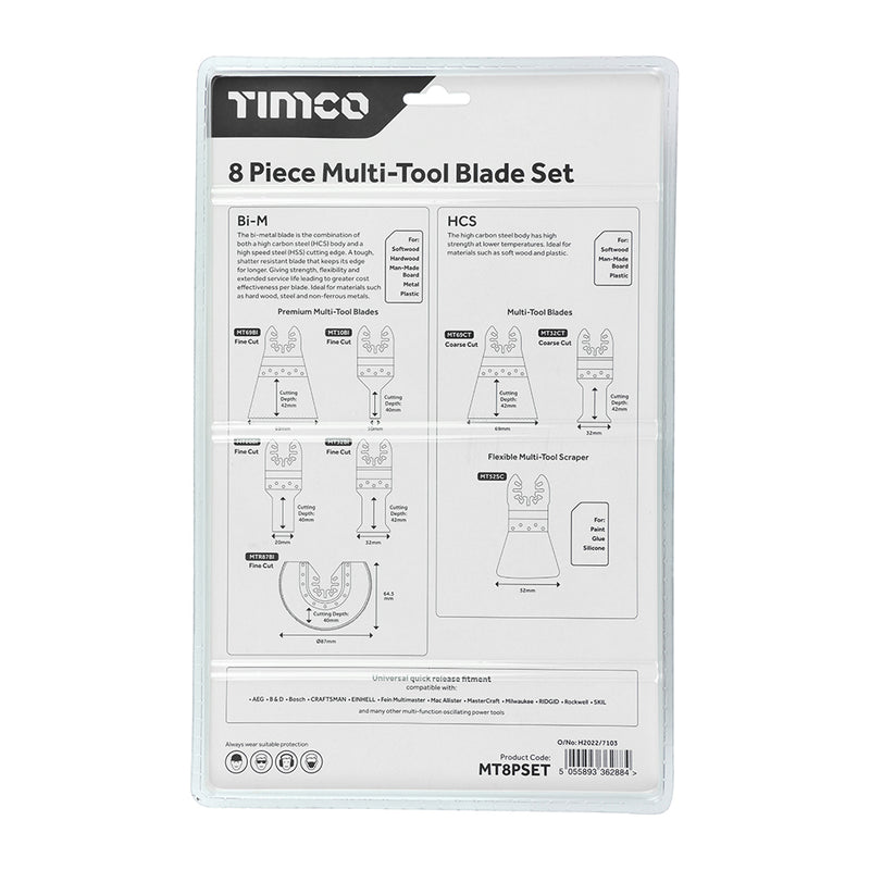 TIMCO Multi-Tool Sets 4 Piece Set - Mixed