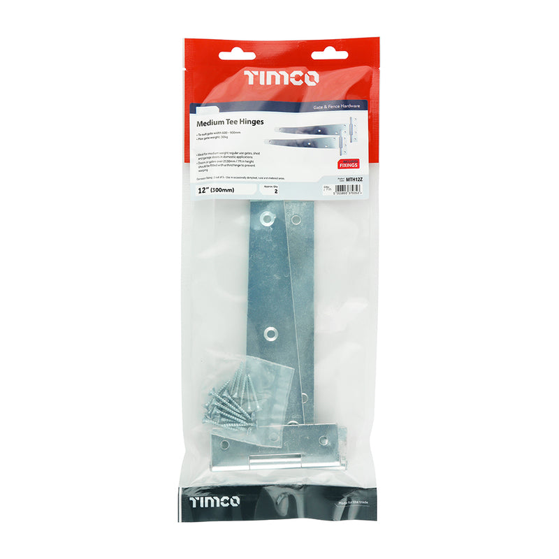 TIMCO Medium Tee Hinges — Bag
