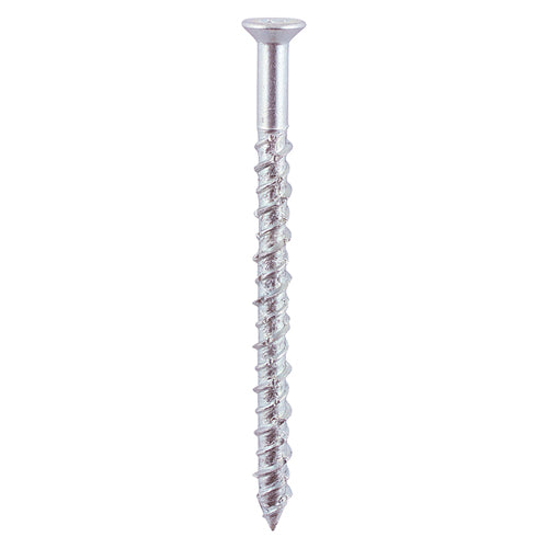 TIMCO Masonry Screws Countersunk Silver — Trade Pack