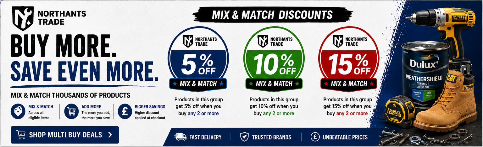 Northants Trade Mix & Match discounts — buy more, save even more