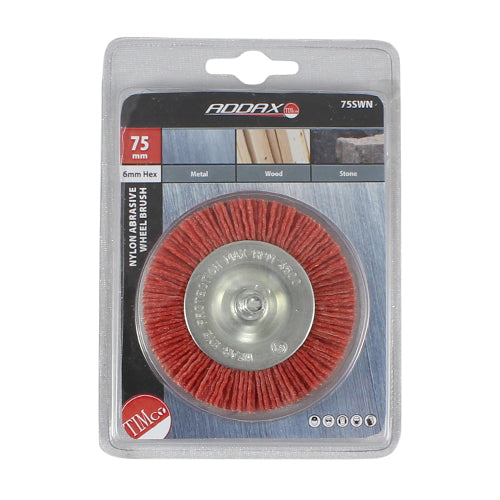 TIMCO Drill Wheel Brush Nylon - 100mm