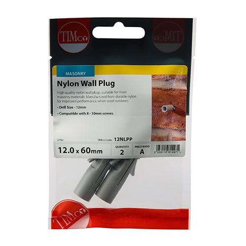 TIMCO Nylon Plugs — Trade Pack