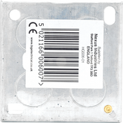 BG Electrical Contractor - Steel Knockout Box, Single, 47mm