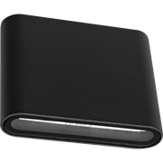 Luceco Slate Grey Wall Lights - Slate grey decorative wall light IP54 420 lumens warm white colour temp
