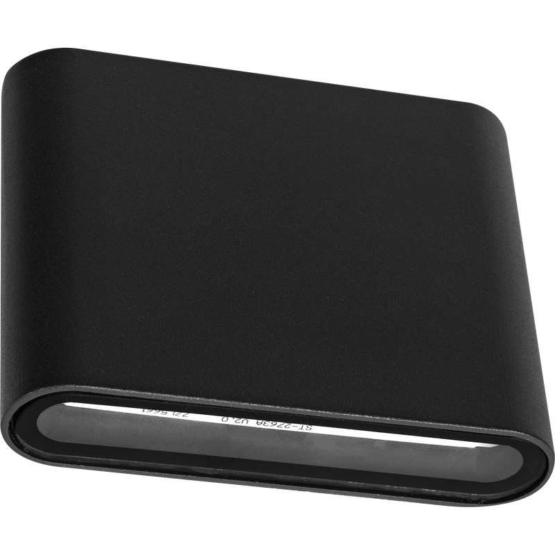 Luceco Slate Grey Wall Lights - Slate grey decorative wall light IP54 420 lumens warm white colour temp