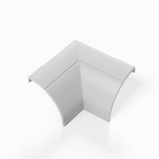 D-Line Trunking - 22x22mm White Internal Bend