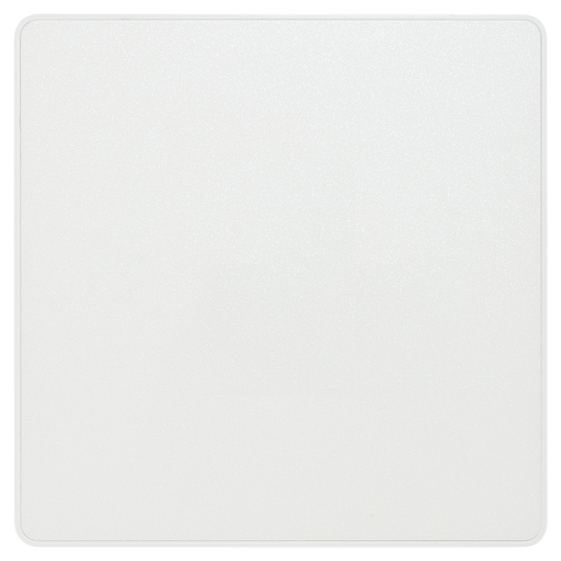 BG Electrical Evolve Pearlescent White - Single, blank plate