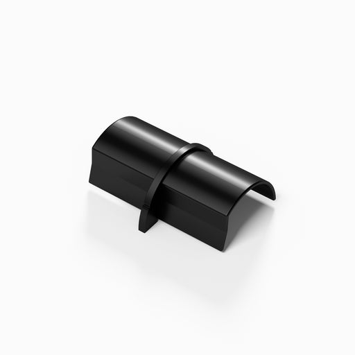 D-Line Trunking - 30x15mm Black Smooth-Fit Connector