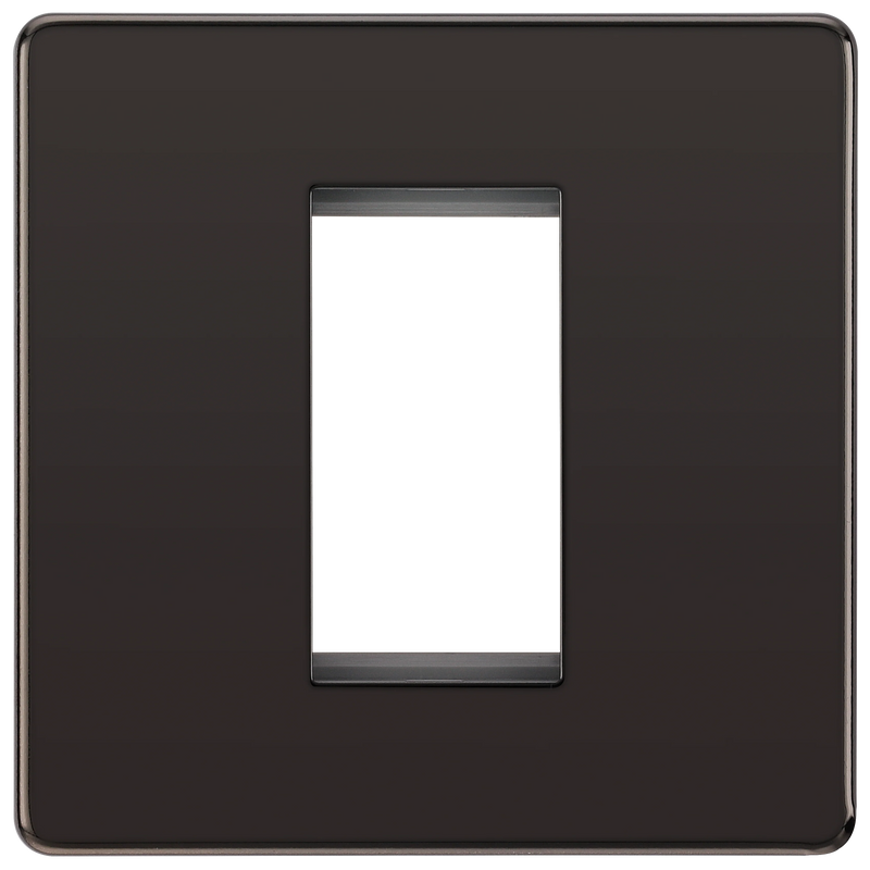 BG Electrical Euro Module - 1 module - square