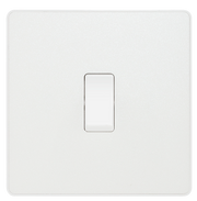 BG Electrical Evolve Pearlescent White - Single, 2 way switch