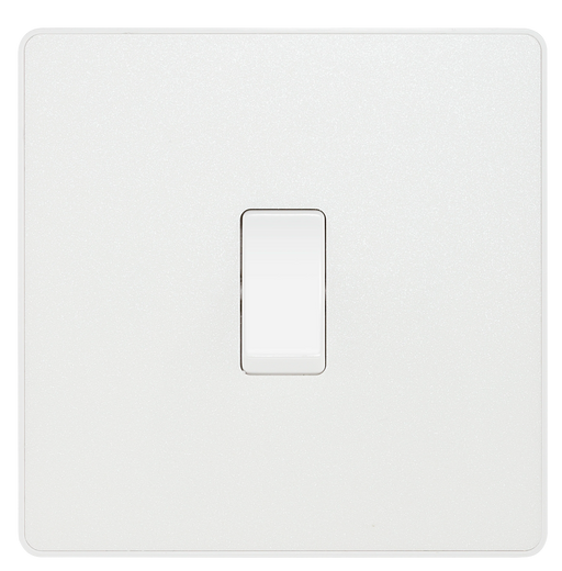 BG Electrical Evolve Pearlescent White - Single, 2 way switch