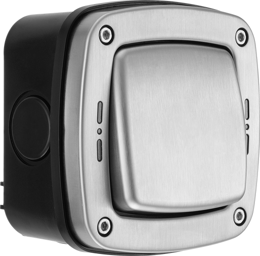 BG Electrical Weatherproof Decorative - Single, 2 way, IP66