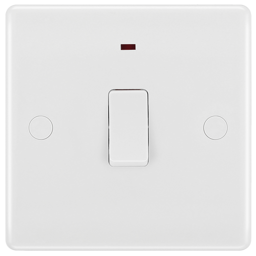 BG Electrical 800 Series - 20A, double pole, with indicator and flex outlet