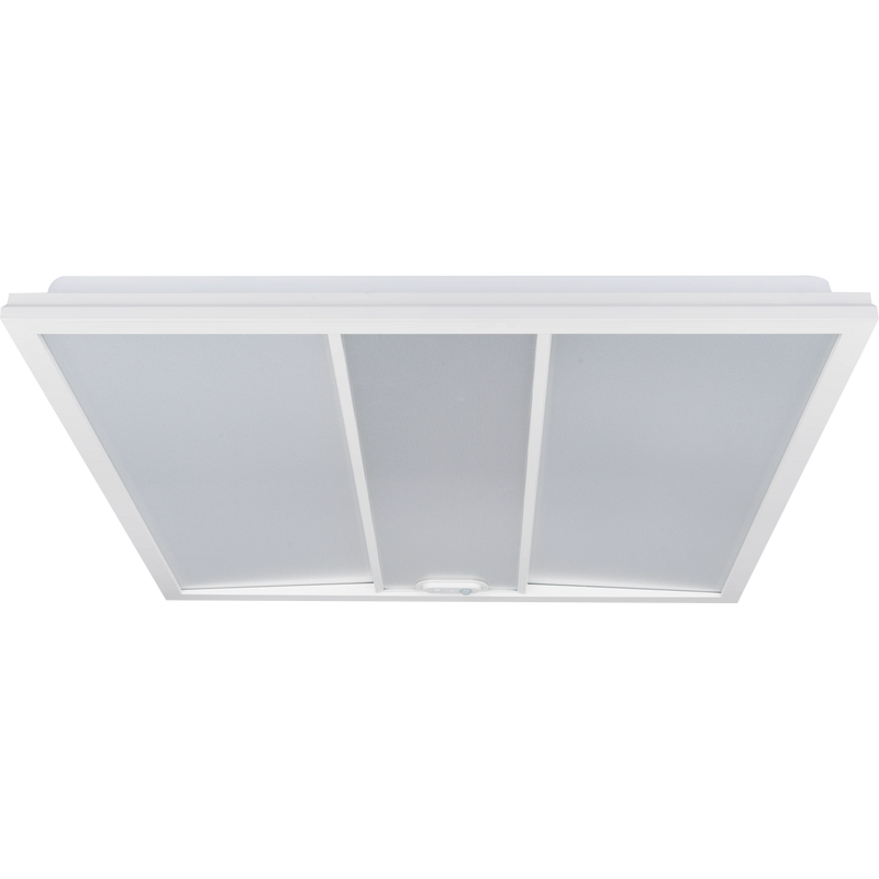 Luceco Delta Connect - LuxPanel Delta Connect LED Panel with PIR Motion Sensor, Smart Control, Bluetooth, Architectural Direct/Indirect Panel Luminaire, 600x600mm, 20W, 2800lm, 4000K
