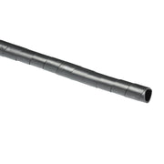 D-Line Cable Tidy - Cable Spiral Wrap, Black - 2.5m, 10-40mm expandable dia.