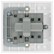 BG Electrical Part M - 10A, triple pole, with power indicator, grey cord & bangle
