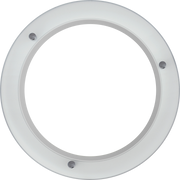 Luceco Platinum White + Dropped Glass Halo Bezel