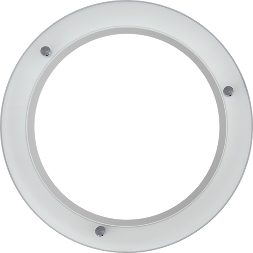 Luceco Platinum White + Dropped Glass Halo Bezel