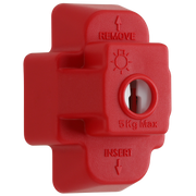 BG Electrical Ceiling Accessories - 4 pin plug - red