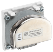 BG Electrical Euro Module - TV radio and dual satellite module - TV IEC male, radio IEC female, dual satellite female