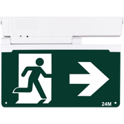 Luceco Tempus Dual - Tempus Dual Maintained Exit Blade, 3hr, 600mAh