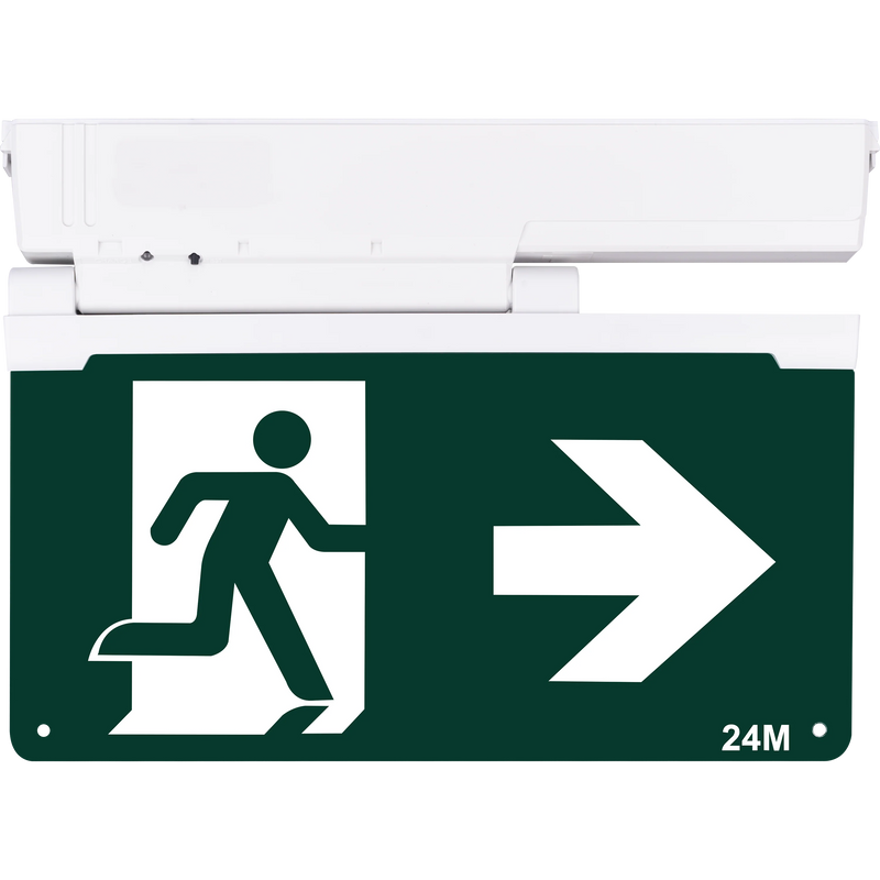 Luceco Tempus Dual - Tempus Dual Maintained Exit Blade, 3hr, 600mAh